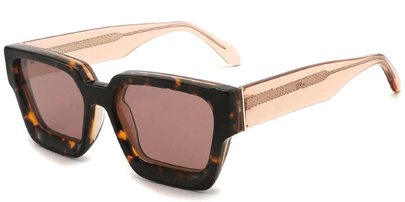 Ardmore Customized Trend Womens Bold Square Sunglasses, 54mm