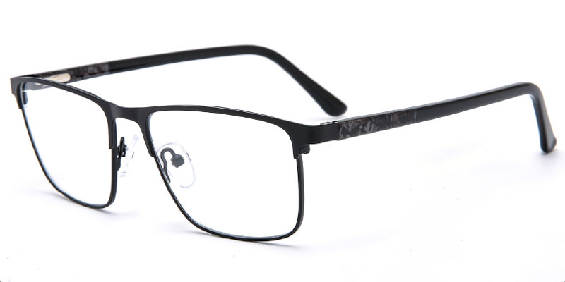 Atchison - Factory Supply Men's Square Stainless Steel Eyeglasses Frame