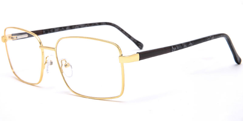 Berlin - Men's 59mm Oversized Metal Optical Frame Manufacturer