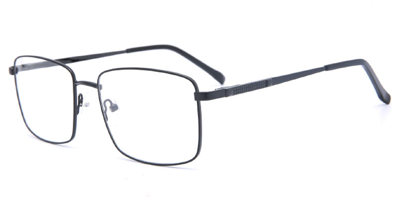Biloxi Mens 56mm Metal Spectacle Frame Factory Direct Supply