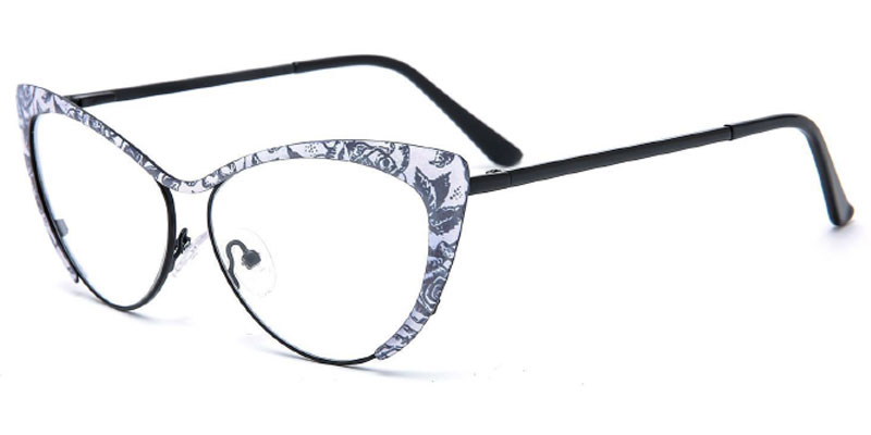 Bowie Women's 58mm Oversized Metal Optical Frame