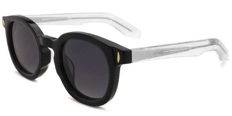 Brooklyn Unisex Retro Acetate Sunglasses