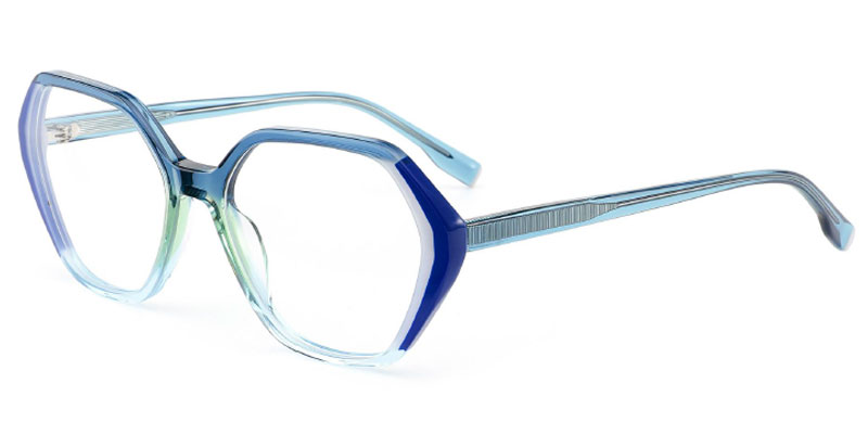Charlotte Womens Over fit Lamination Acetate Optical Frame | Factory Direct Wholesale