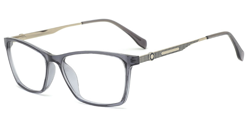 Dayton Men’s Rectangular TR90 & Metal Optical Frame – Factory Ready Stock