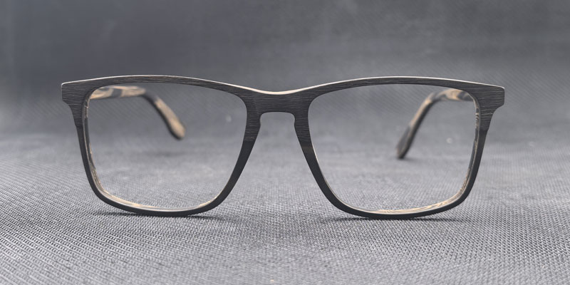 53mm Square Bio Acetate Optical Frame for Men
