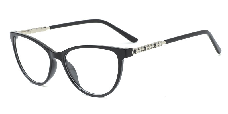 Elmira Factory Supply Womens Flexible Injected Plastic Optical Frame for Women, 53mm