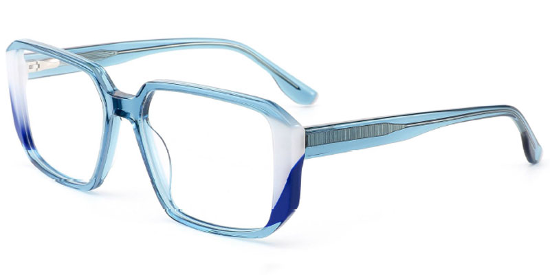 Erie Women's 53mm Luxury Acetate Optical Frame Factory Stock