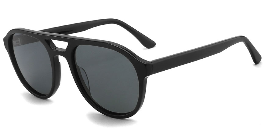 Eveleth Rounded Pilot Sunglasses for Women, 55mm