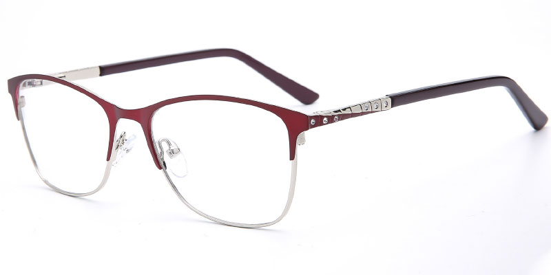 Fairmont - Buld Order Women's 53mm Crystal Stone Deco Metal Optical Frame