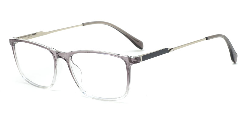 Flint Rectangle Men's TR90 Metal Hybrid Optical Frame - China Factory Direct
