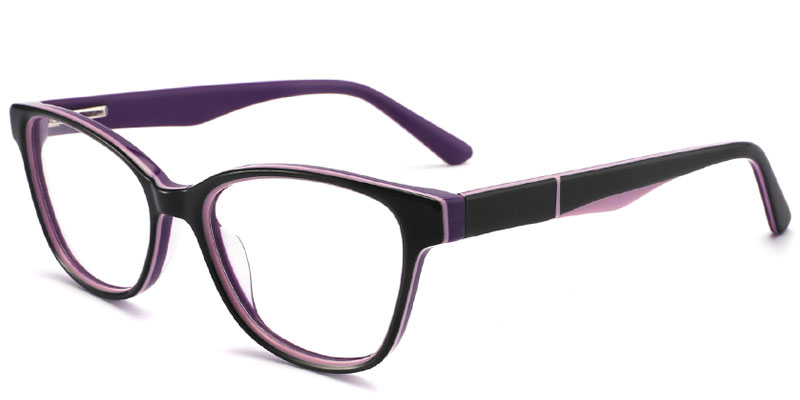 Gecko Square Acetate Eyeglasses Frames for Kids, 48mm