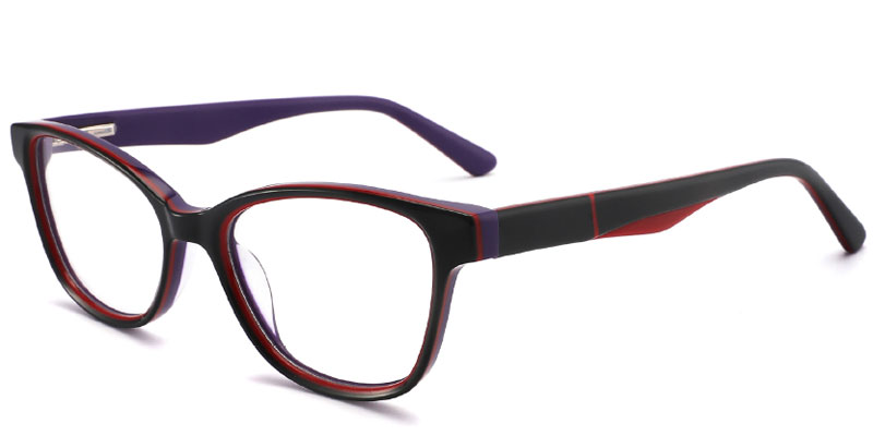 Gecko Square Acetate Eyeglasses Frames for Kids, 48mm