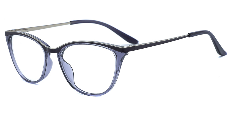  Iris TR90 Metal Cat Eye Women‘s Optical Frame, Super light, Drop Resistant