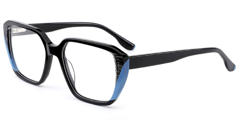 Laconia Trendy Women's Square Acetate Eyewear Frame | Ready Stock Wholesale