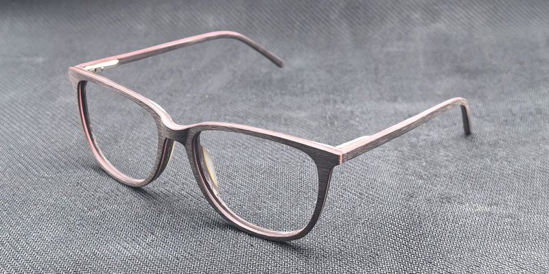 Liora Wooden Texture Bio Acetate Optical Frame