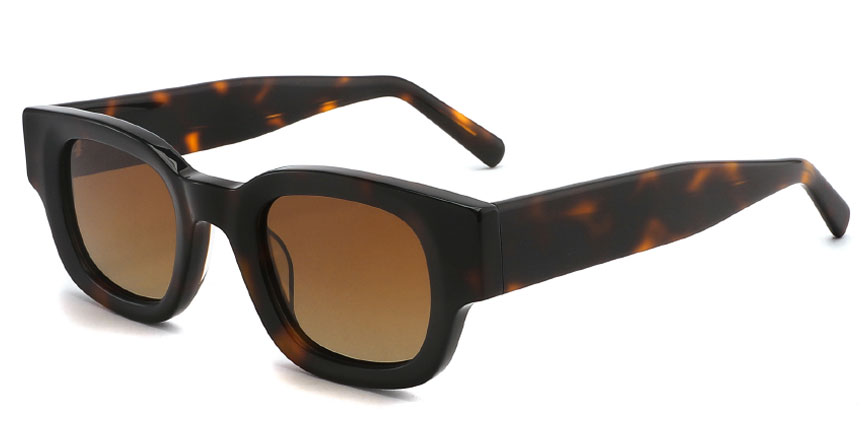 Livingston Women's Bold Polarized Acetate Sunglasses, 46mm