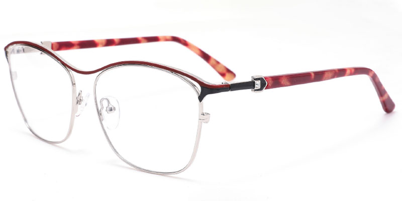 Livonia - Women's 56mm Oversized Metal Optical Frame