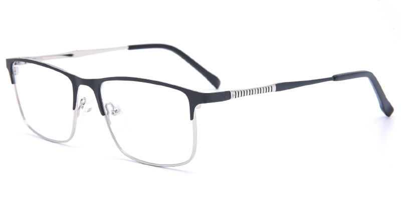 Massillon Rectangle Stainless Steel Metal Optical Frame Wholesale, 54mm