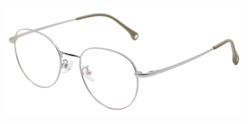 Meerkat Titanium Alloy Round Pre-teens Optical Frame,Anti-allergic materials