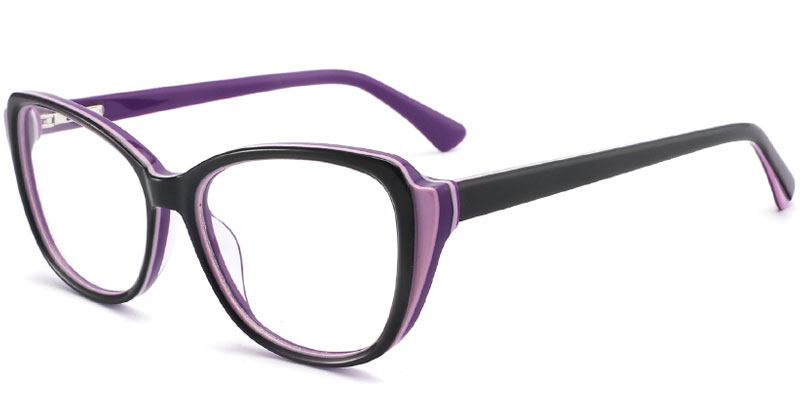 Moon Factory Supply Girls Butterfly Acetate Spectacle Frame, 47mm