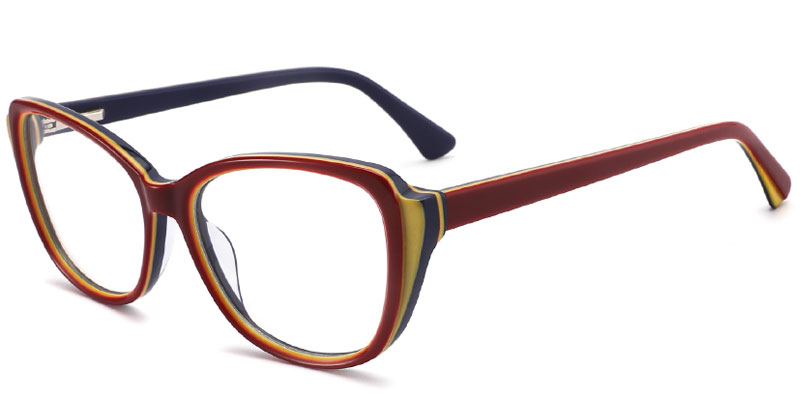 Moon Factory Supply Girls Butterfly Acetate Spectacle Frame, 47mm