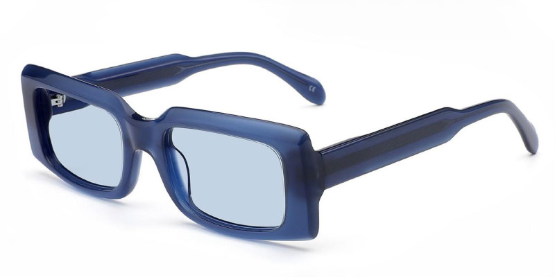 Nanticoke Womens 50mm Rectangle Acetate Sunglasses | Factory Price Wholesale