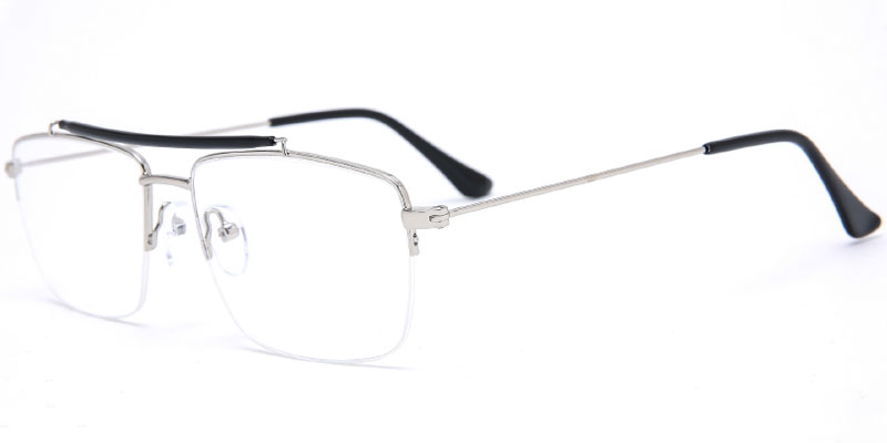 Raton - Men's Acetate Top Bar Metal Optical Frame Wholesale