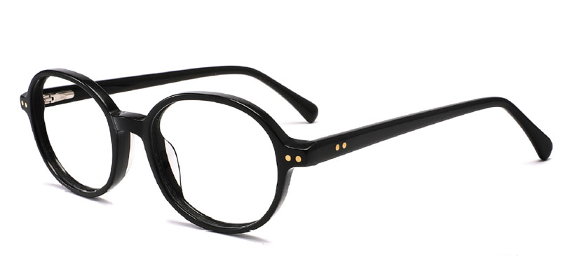 Reno Vintage Round Shape Acetate Eyeglasses Frame for Girl