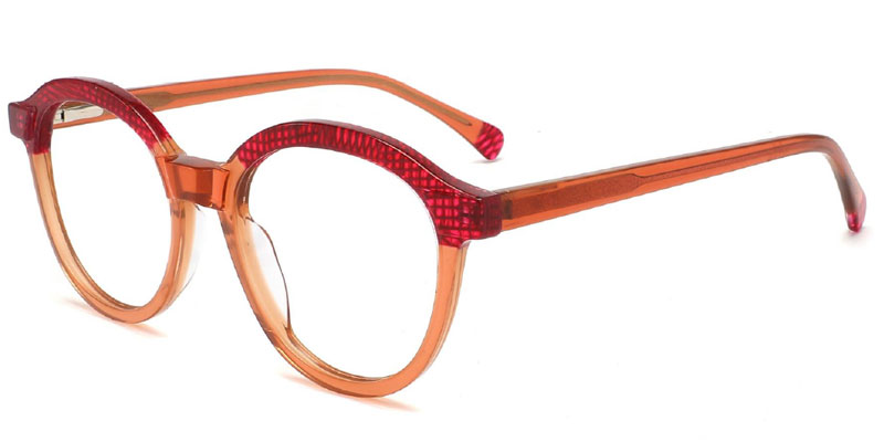 Sedalia Women's Laminated Acetate Pantos Eyeglasses Frame