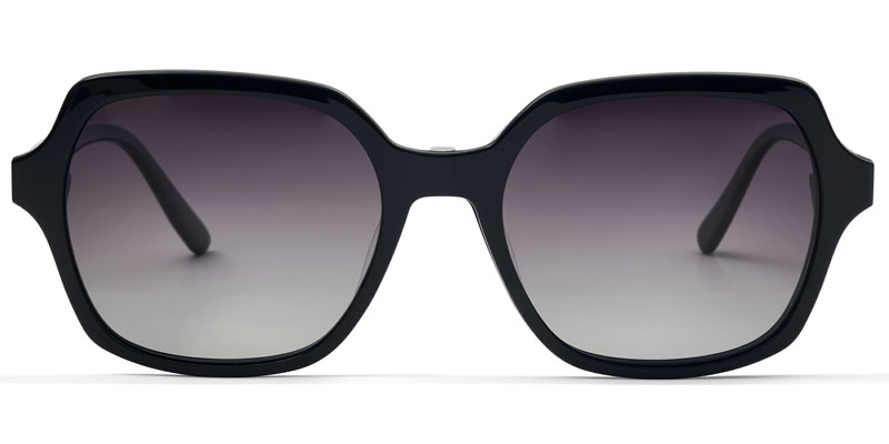 Shelby Womens Acetate Clip On Sunglasses