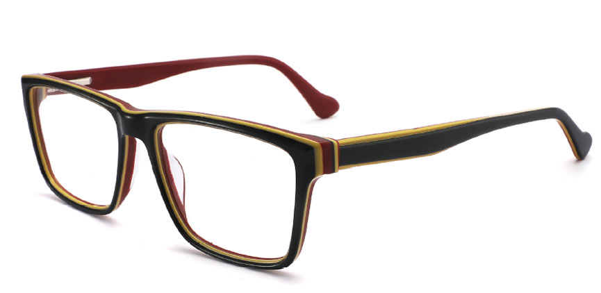 Shim Sight Dragon Boy's Square Acetate Eyeglasses Frame, 49mm