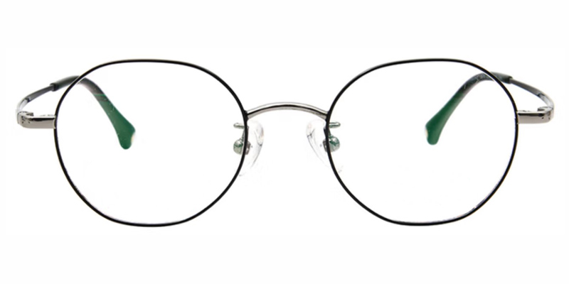 Bear Cub Titanium Alloy Round optical frame,Super light, Zero pressure 