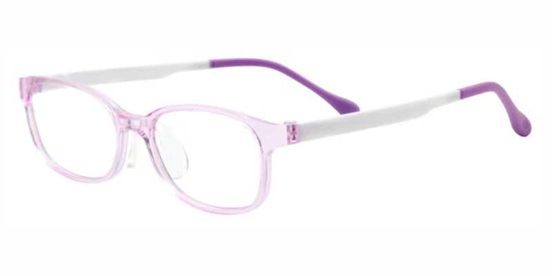 Puffin TR90 Rectangle Kid's Sports Optical Frame,Silicone nose pads,Bend-resistant