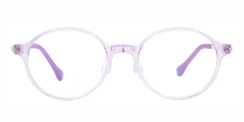 Teddy Shine TR90 Round Kids Eyewears,Skin-Friendly Softness,Reduce Pressure