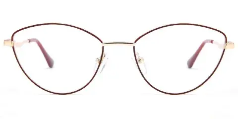 Asheboro - Women's Thin Metal Optical Frame Factory Direct Stock