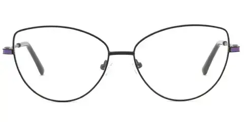 Calais Gemstone Deco Women's Fashion Metal Optical Frame | Bulk Wholesale