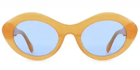 Canton Women's 50mm Bold Oval Acetate Sunglasses | China Factory Direct Supply