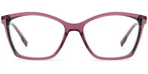 Florence Handcrafted Women's 55mm Laminated Acetate Optical Frame