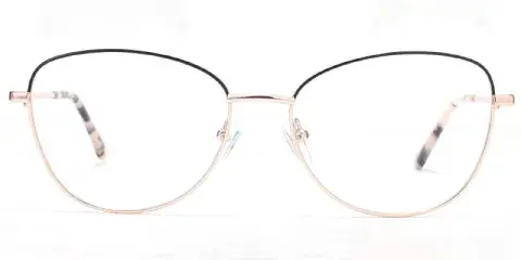 Framingham - Wholesale 54mm Cat-Eye Metal Eyewear Frame