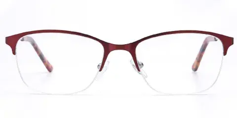 Gastonia - Women's 52mm Semi Rim Metal Optical Frame