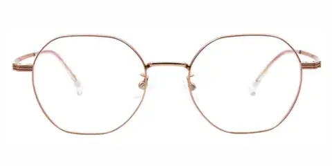 Otter Titanium Aolly Rectangle Teenager  Optical Frame, S-Shaped Nose Pads, Enhanced Comfort