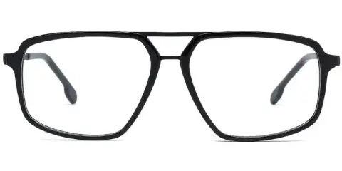 Paris Geometric Metal Eyeglasses Frame for Men