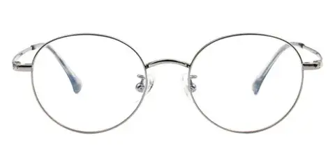 Polar Bear Titanium alloy Round Teenager Eyewear,Ion Plating Finish,Optical-grade polish