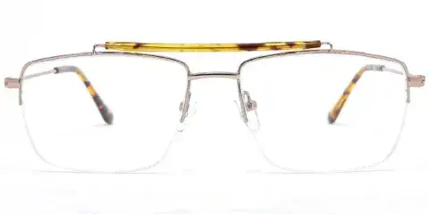 Raton - Men's Acetate Top Bar Metal Optical Frame Wholesale
