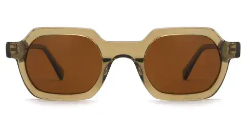 Salem Geometric Acetate Sunglasses, 49mm