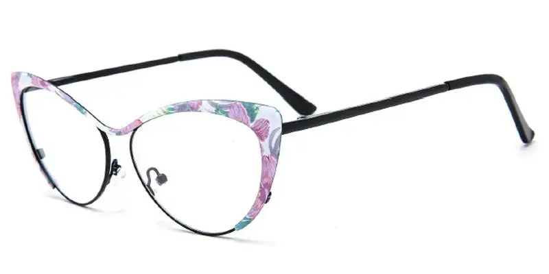 Bowie Women's 58mm Oversized Metal Optical Frame - Pink
