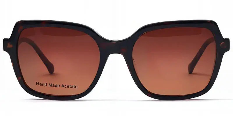 Casa Clip On Sunglasses - Brown Tortoise