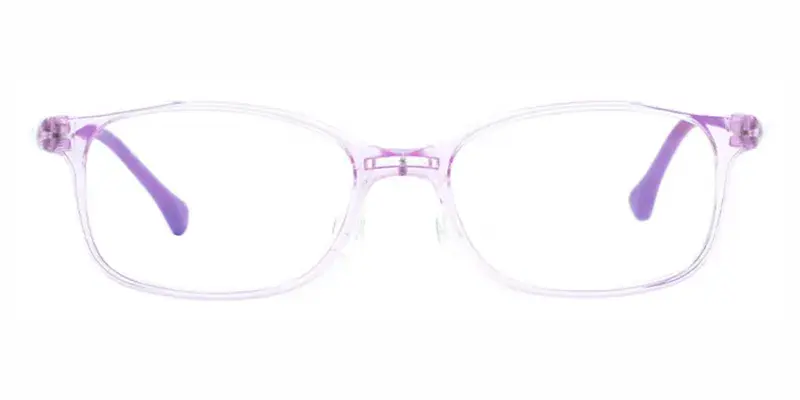 Cheetah Dash TR90 Rectangle Optical Frame,Factory Wholesale - Purple