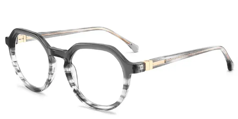 Clinton Unisex Acetate Flex Hinge Spectacle Frame, 51mm - Red