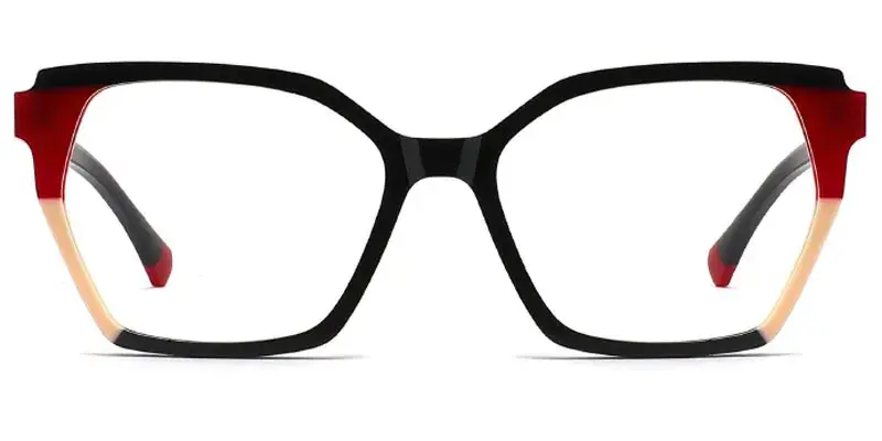 Dillon Acetate Lamination Optical Frame for Women, 53mm - Black